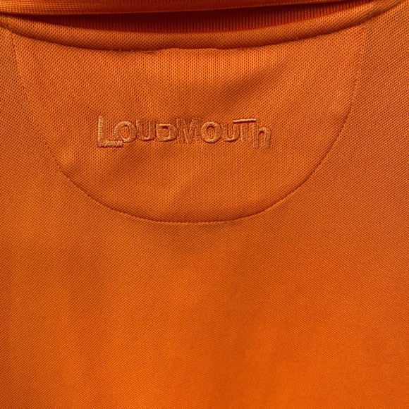 Loudmouth Golf Men’s Polo Shirt Performance Polyester Large Button Embroider - Picture 5 of 7